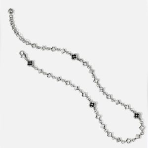 Brighton.NWT. Toledo Alto Noir Choker. Clover leaf